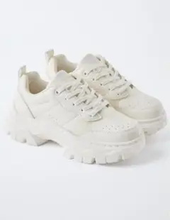 ZARA チャンキーソールスニーカー