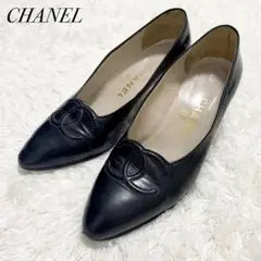 大人気✨CHANEL ココマーク パンプス ブラック 36
