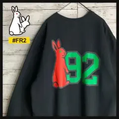 【即完モデル】FR2 スウェット トレーナー 刺繍 バックプリント 希少デザイン