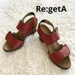 【Re:getA リゲッタ】 サンダル ウェッジソール サイズ:M