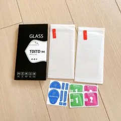 TDITD ガラスフィルム 2枚入 iPhone用 強化ガラス フィルム