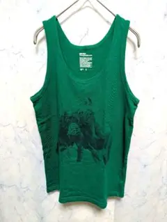 graniph グリーン タンクトップ S