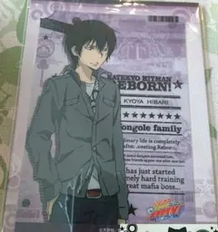 家庭教師ヒットマンREBORN 雲雀恭弥 クリアポストカードセット 新品未開封