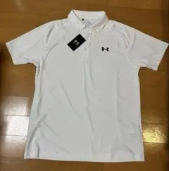 Under Armour ゴルフポロシャツ XL ホワイト