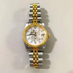 ミッキーウォッチ 記念腕時計 ピンクシェル　　シリアルナンバー3/1000 美品