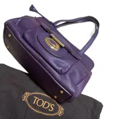 TOD'S ドッズ ハンドバッグ レザー トートバッグ 鍵付き