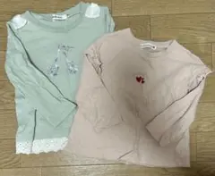 訳アリ特価!スラップスリップ ブランシェス 長袖Tシャツ2枚セット 90センチ