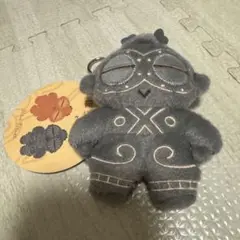 【新品タグ付き】ぽちゃ古代 遮光器土偶　キーホルダー