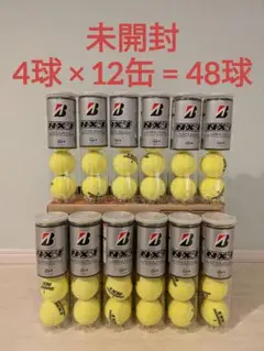 Amazon | BRIDGESTONE(ブリヂストン) テニス ボール NX1(4個入り