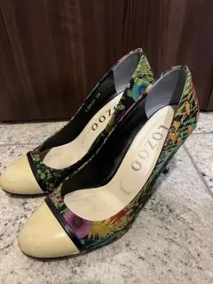 Tozoo 多色フラワーパターン ハイヒール