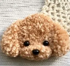 トイプードル⭐︎犬⭐︎バッジ⭐︎ハンドメイド⭐︎No.88
