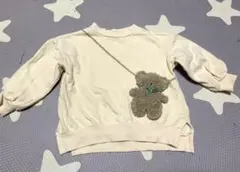 プティマイン　トップス　裏起毛　100