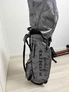 セントアンドリュース スタンドキャディバッグ ジャガードカモグレー