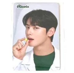 Ricola CHA EUN-WOO サイン入りカード