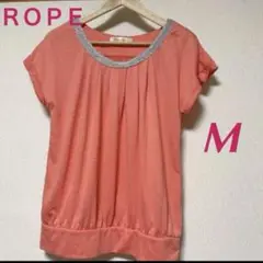 ＲＯＰＥ　カットソー　オレンジ半袖Tシャツ　（38）