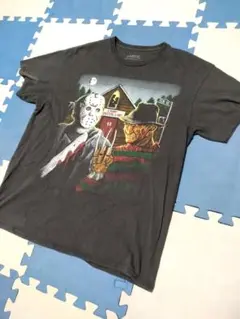 ムービーTシャツ　ヴィンテージ　ジェイソン　エルム街の悪夢サイズL