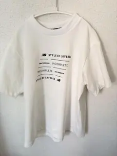 new balance(ニューバランス) ホワイト Tシャツ 半袖