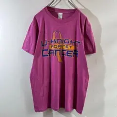 T-91 U-Knight Against Cancer Tシャツ M ピンク