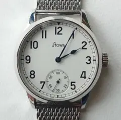 4/4 値下げ！STOWA フリーガー 40 手巻き STOWA ストーヴァ Flieger Verus 40 自動巻き 腕時計 フリーガー