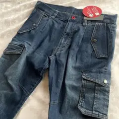 未使用タグ付き ROCKY Ｌサイズ ストレッチデニムカーゴパンツ ポケット多め