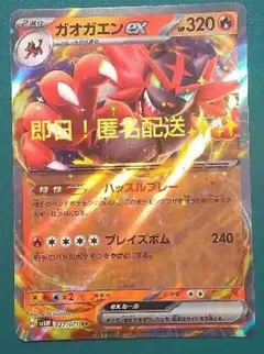 ガオガエンEX ホロカード 320HP