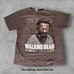 the walking dead RickTシャツ　オフィシャルゾンビドラマ