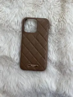 iPhone13Pro スマホケース ブラウン
