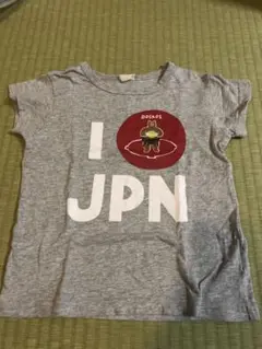 どすこいTシャツ グレー(100cm)