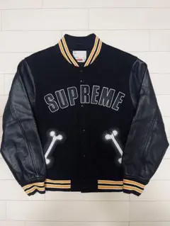 Supreme 18AW Bone Varsity Jacket シュプリーム