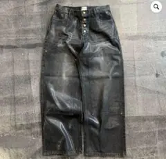 bad way Coating double knee denim