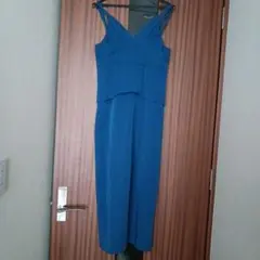 CECIL McBEE ペプラム ロングワンピース