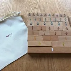 無印良品 分数積木 MATH