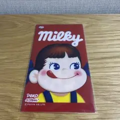 不二家　ミルキーダブルポケットマスクケース(抗菌) ペコちゃん ポコちゃん