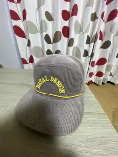 NATAL DESIGN コーデュロイトラッカーキャップ　グレーブラウン