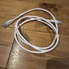 ホワイト LANケーブル 26AWG 1.4メートル