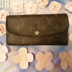 ルイヴィトンLOUIS VUITTON長財布 ポルトフォイユエミリー