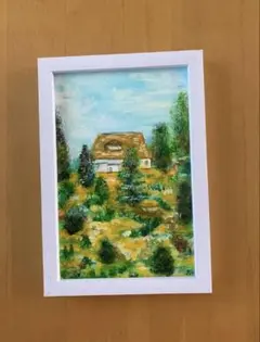 風景画「ボワ・ド・フォワの庭」