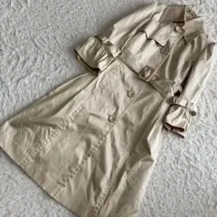 MICHELKLEIN トレンチコート ベージュ 38 キレイめ オフィス 上品