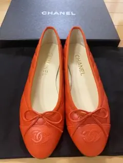 chanel フラットシューズ バレエシューズ 36.5
