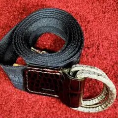 【美品】CURIOSO クリオーゾ ダブルリングベルト リングベルト