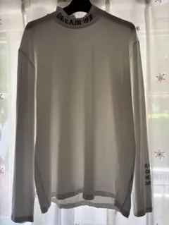 ホワイト 長袖カットソー