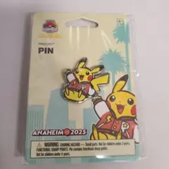WCS 2025 ポケモン ピカチュウ メインビジュアル ピンズ