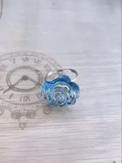 青薔薇の指輪