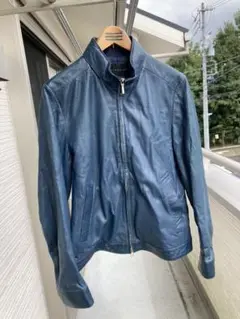 【値下げ】Estnation L レザーライダース junhashimoto
