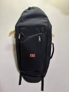 MACKAR ブラック スケートボードバックパック