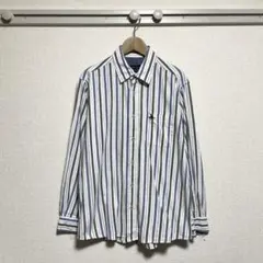 【美品】BEVERLY HILLS POLO CLUB マルチストライプシャツ