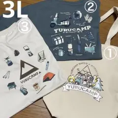 【お盆セール】ゆるキャン△ 半袖Tシャツ＆トートバッグ