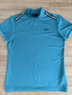 Callaway レディース モックネックシャツ グリーン　Lサイズ