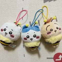 【本日発送】ちいかわ　ハチさんぬいぐるみ　コンプセット
