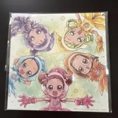 【美品】おジャ魔女どれみ　イラストカード　色紙タイプ